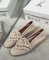 BRIDGERTON İNCİLİ HAKİKİ SÜET LOAFER